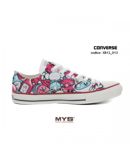 XB12_013 - CONVERSE ALL STAR LOW CUSTOMIZED Life